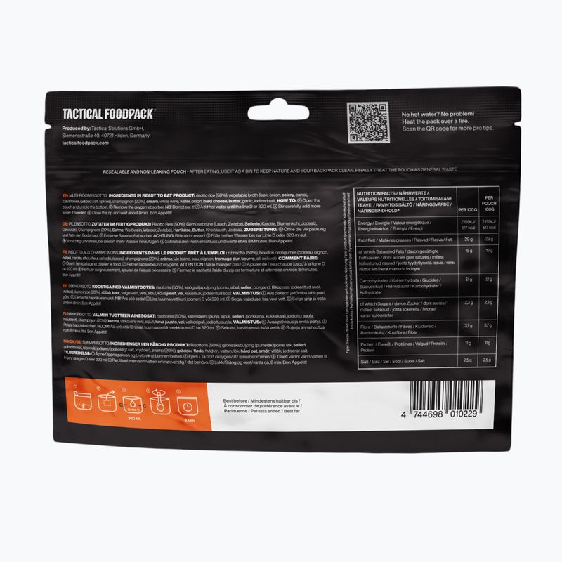 Mrazem sušené potraviny Tactical Foodpack Houbové rizoto 420 g 3