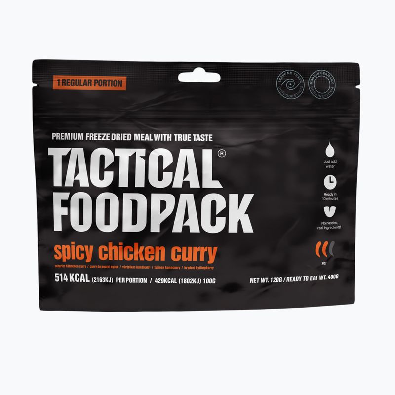 Mrazem sušené potraviny Tactical Foodpack Spicy Chicken Curry 120 g 2