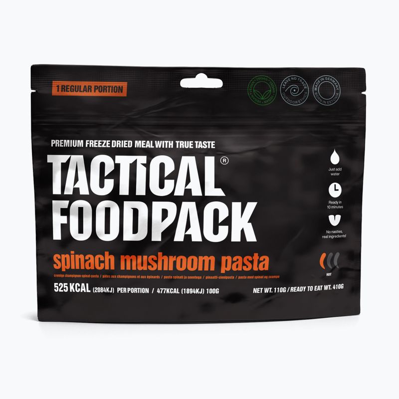 Mrazem sušené potraviny Tactical Foodpack ŠSpinach Mushroom Pasta Vege 110 g 2