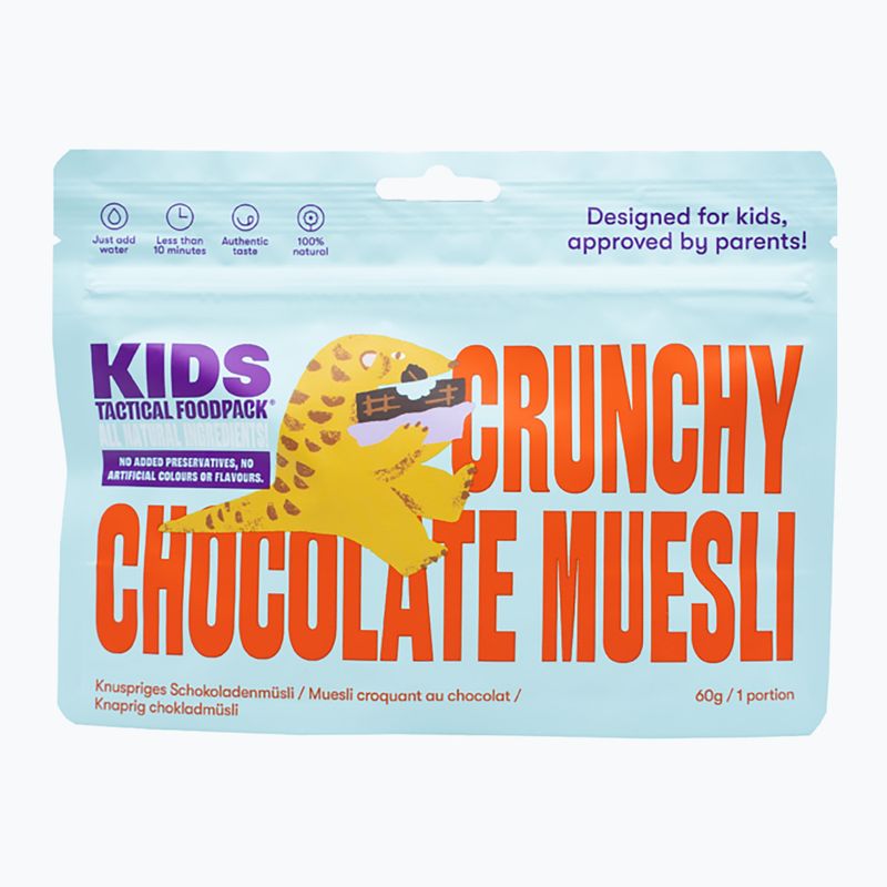 Mrazem sušené potraviny Tactical Foodpack Kids Crunchy Chocolate Muesli 60 g