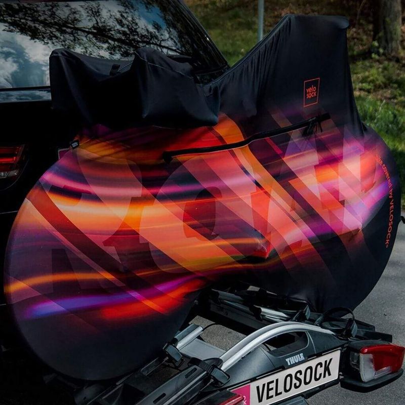Cyklistický obal na přepravu VELOSOCK Speed Orange Road WR 9