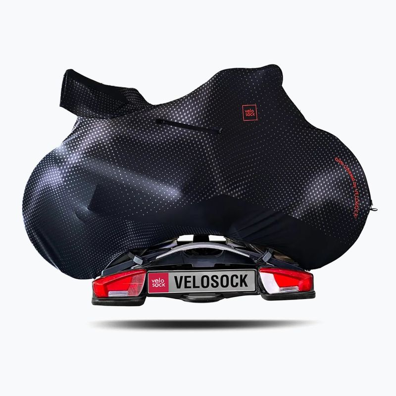 Cyklistický obal na přepravu VELOSOCK Carbon Black Road ST 2