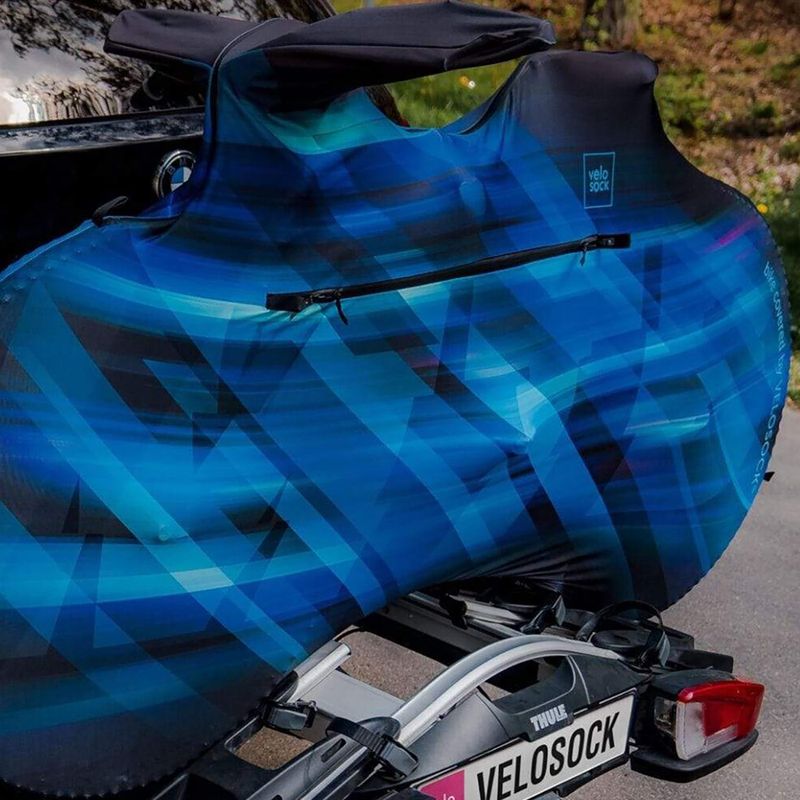 Cyklistický obal na přepravu VELOSOCK Speed Blue MTB ST 3