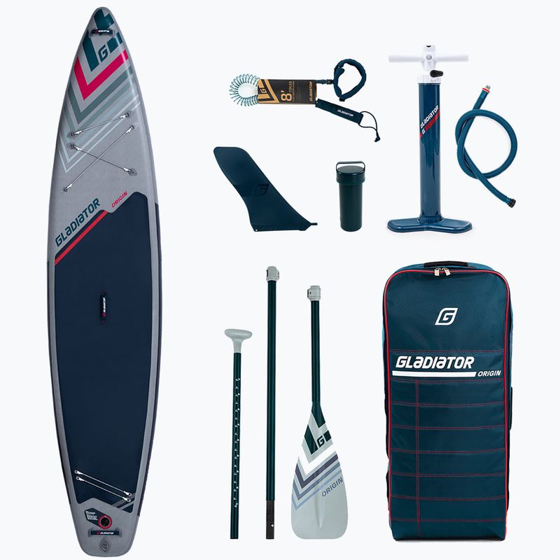 SUP prkno GLADIATOR Origin Touring 12'6''x32''x6'' blue ORG 12.6T