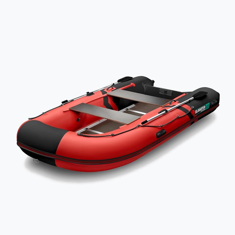 Člun pro 7 osob Gladiator B420 AL red/black 3