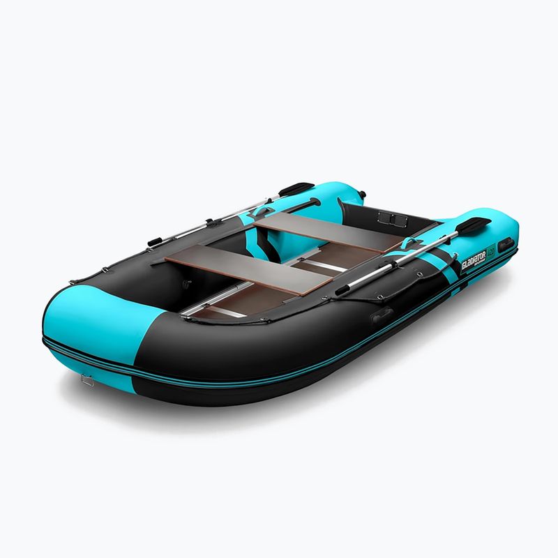 Člun pro 6 osob Gladiator B420 AL black/turquoise 3