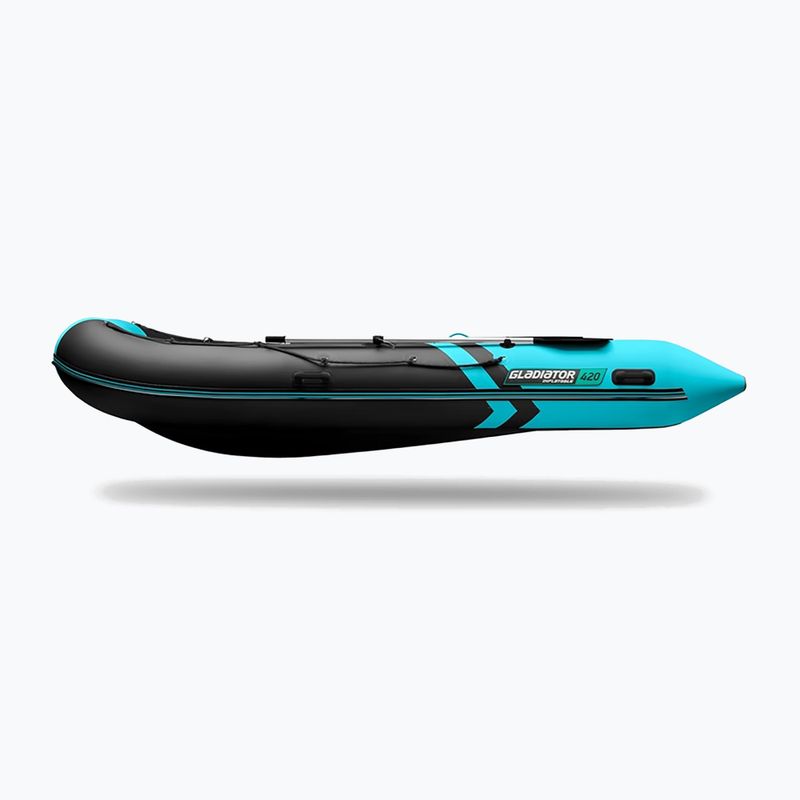 Člun pro 6 osob Gladiator B420 AL black/turquoise 5