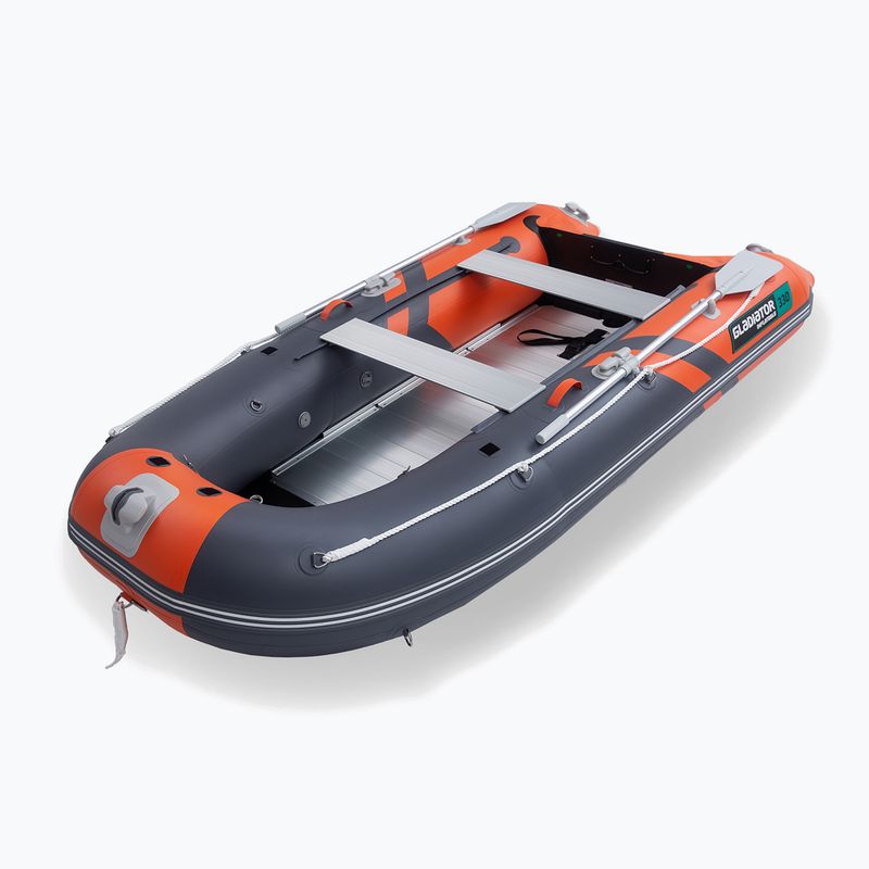 Člun pro 4 osoby Gladiator C330 AD orange/dark gray 6