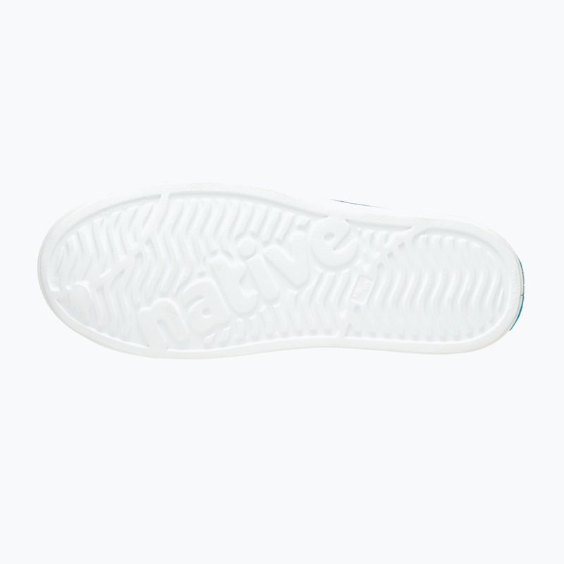 Native Jefferson Print dětské tenisky shell white/shell white/neon multi tie dye 12