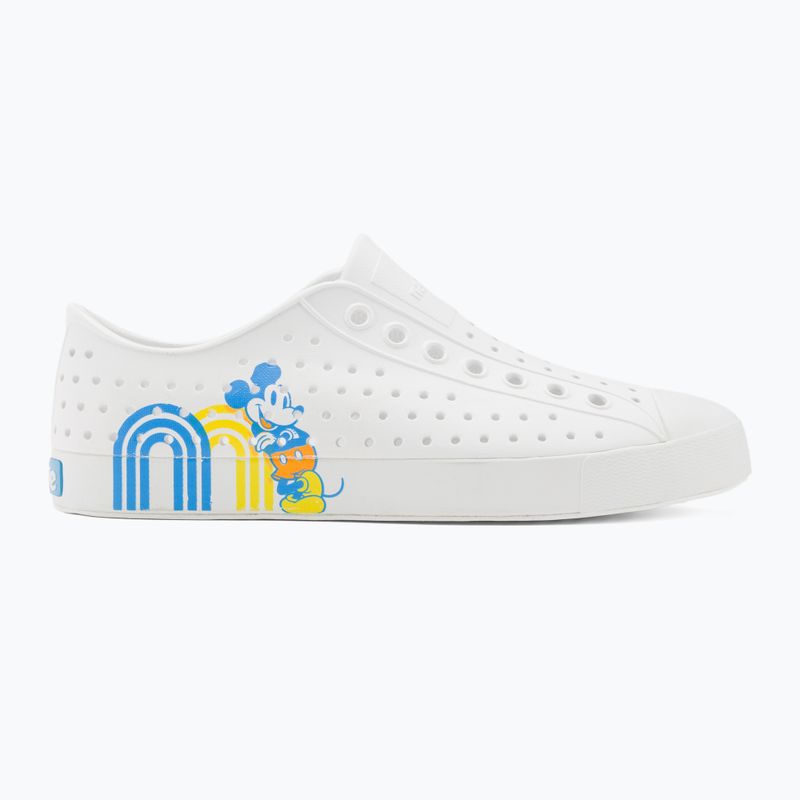 Native Jefferson Print Disney tenisky shell white/shell white/positive mickey 2