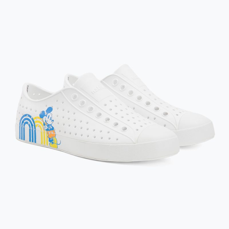 Native Jefferson Print Disney tenisky shell white/shell white/positive mickey 4