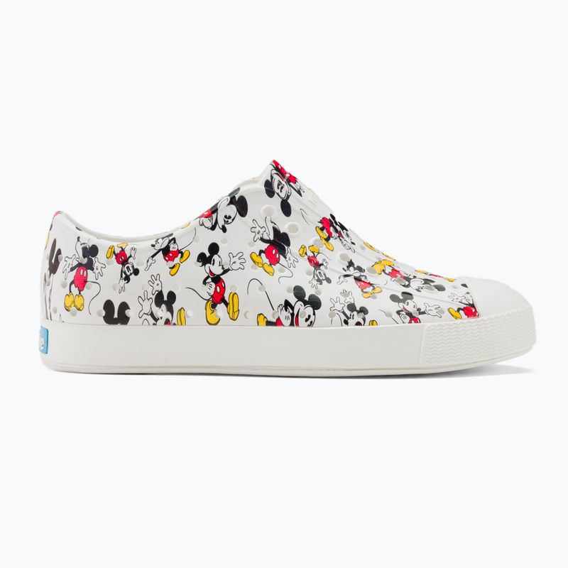 Native Jefferson Print Dětské tenisky Disney Jr shell white/shell white/all over print 2