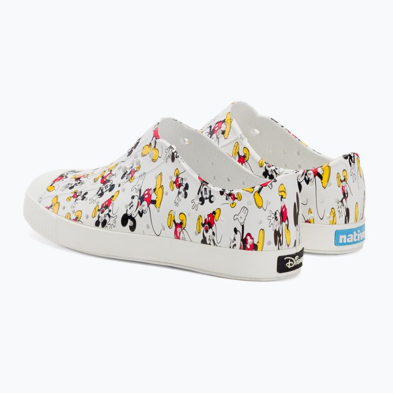 Native Jefferson Print Dětské tenisky Disney Jr shell white/shell white/all over print 3