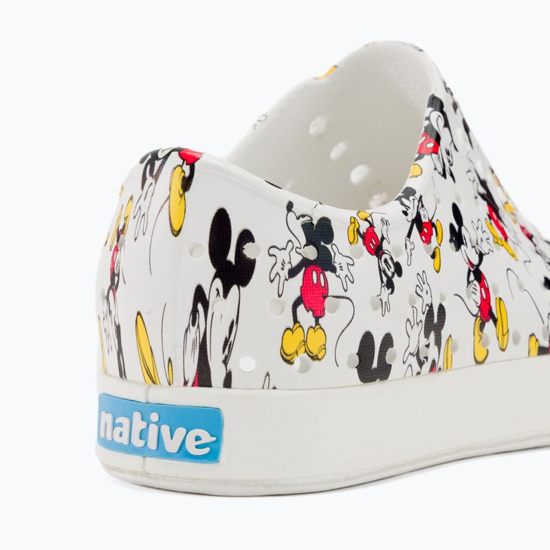 Native Jefferson Print Dětské tenisky Disney Jr shell white/shell white/all over print 9