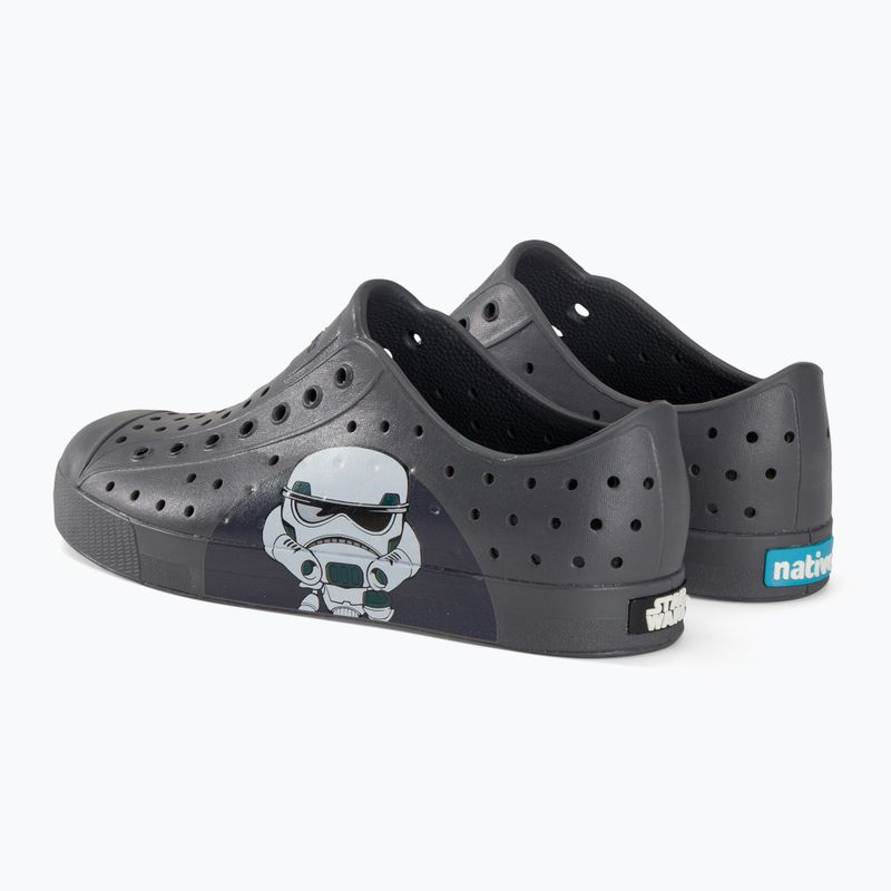 Dětské tenisky Native Jefferson Block Jr dublin grey/dublin grey/darth bff 3