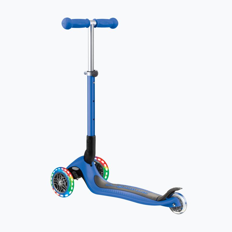Dětská koloběžka Globber Junior Foldable Lights navy blue 2