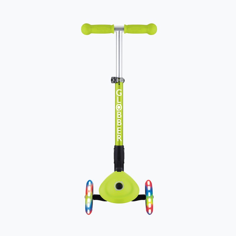 Dětská koloběžka Globber Junior Foldable Lights lime green 3