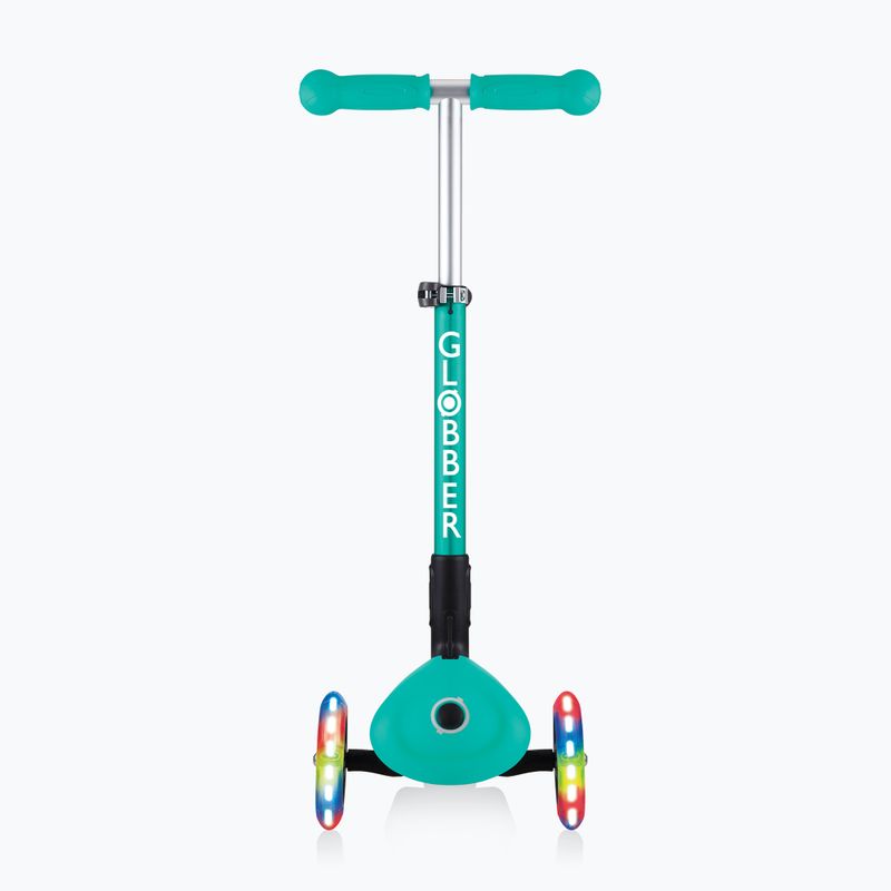 Dětská koloběžka Globber Junior Foldable Lights dark emerald green 3