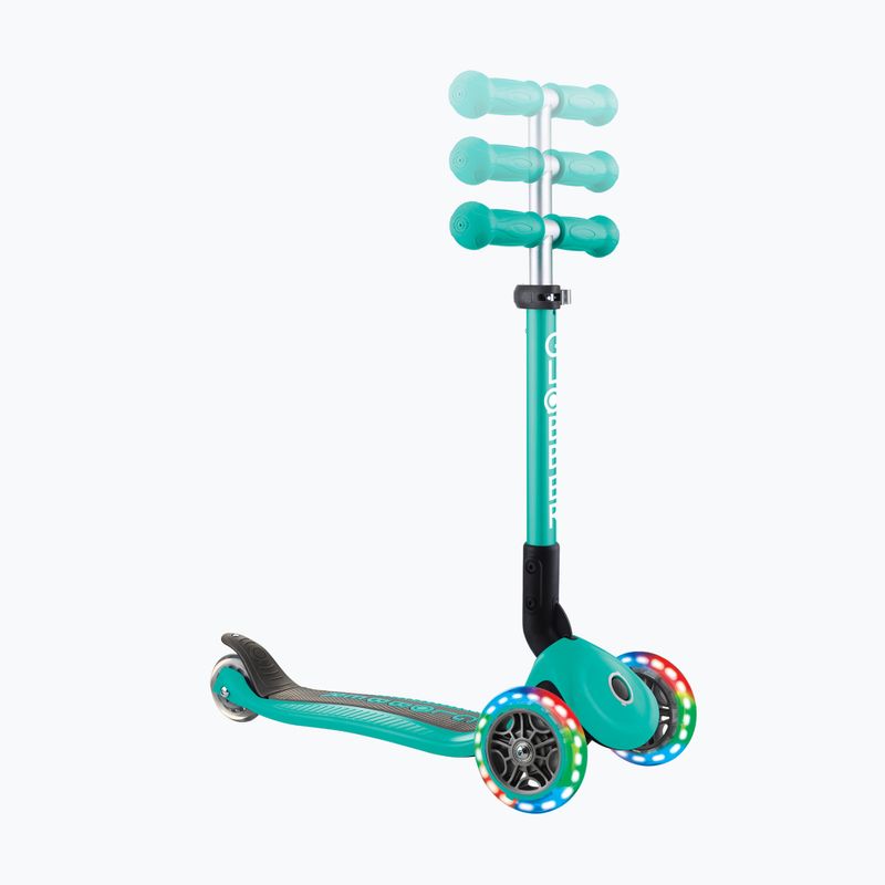 Dětská koloběžka Globber Junior Foldable Lights dark emerald green 7