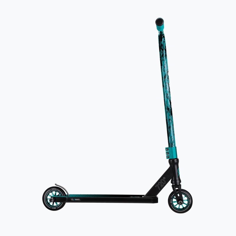 Dětská freestylová koloběžka Globber Stunt GS 720 black/teal 2