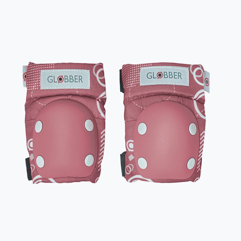 Sada dětských chráničů  Globber Toddler deep pastel pink/shapes 2
