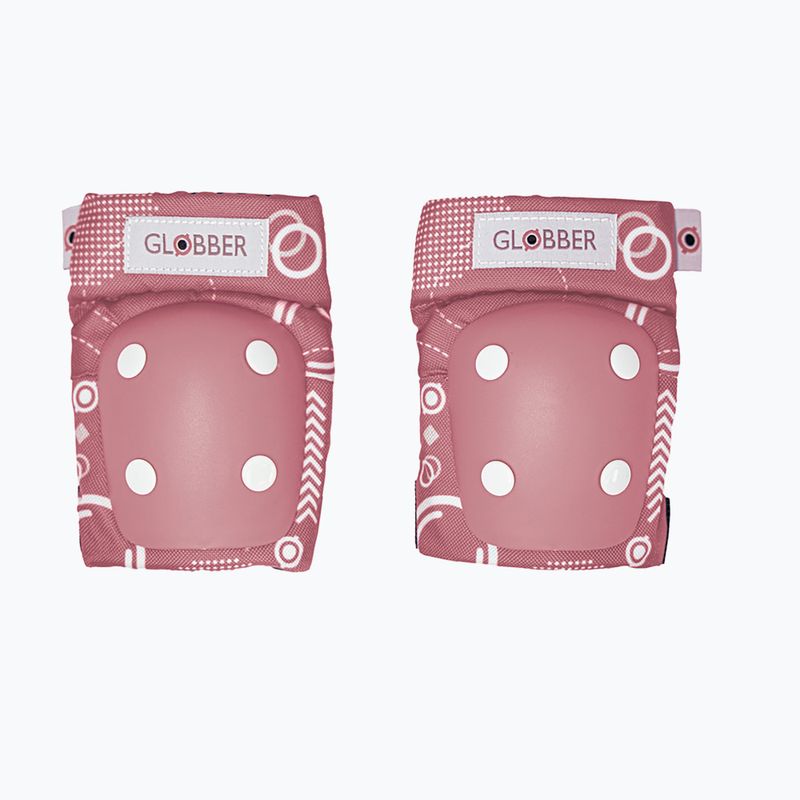 Sada dětských chráničů  Globber Toddler deep pastel pink/shapes 3