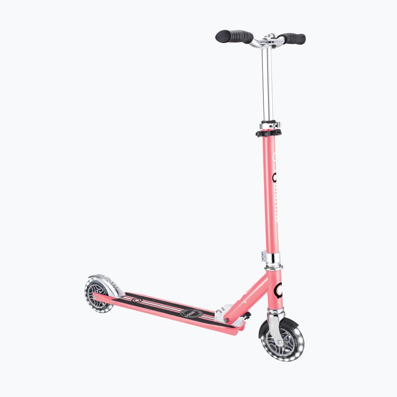 Dětská koloběžka Globber Flow Element Lights coral pink