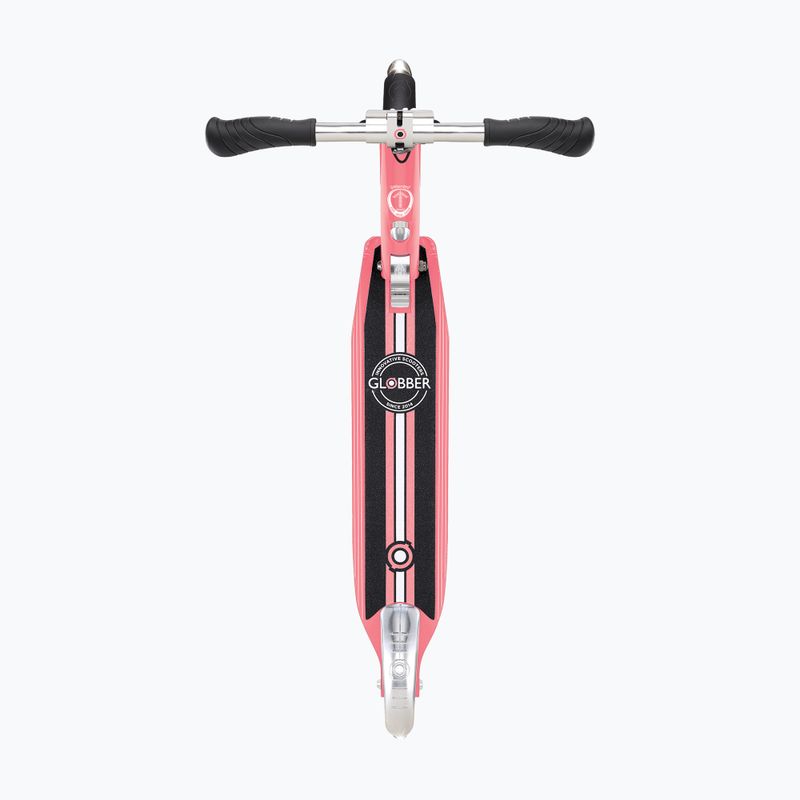 Dětská koloběžka Globber Flow Element Lights coral pink 4