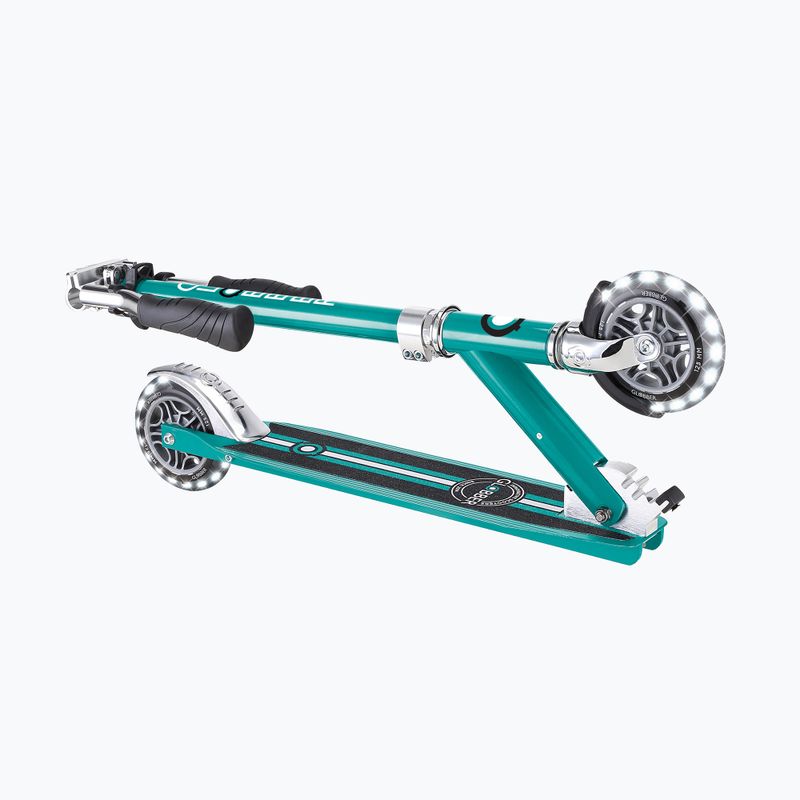 Dětská městská koloběžka Globber Flow Element Lights jade 6