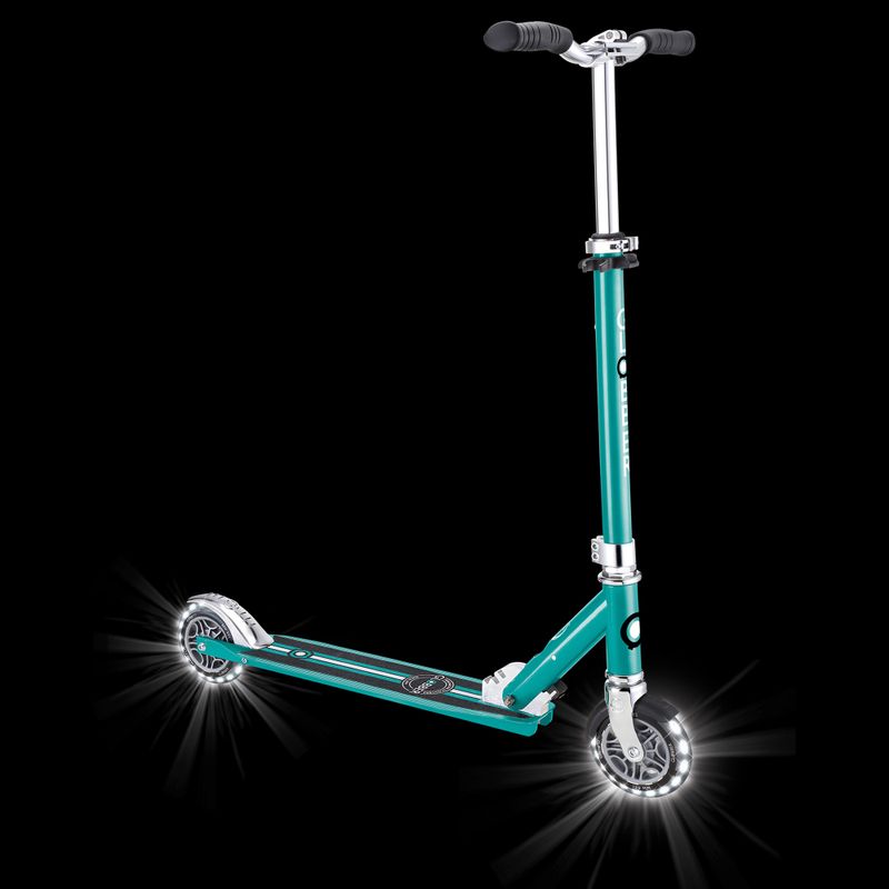 Dětská městská koloběžka Globber Flow Element Lights jade 11