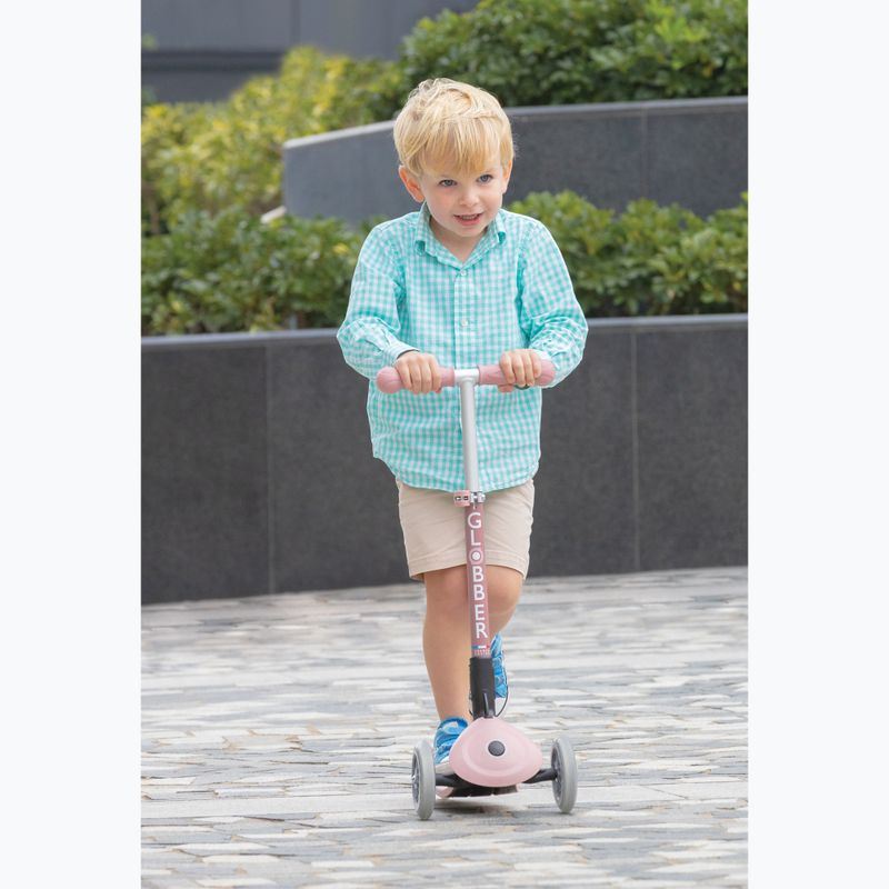 Dětská koloběžka Globber Junior Foldable Lights Eco berry 9