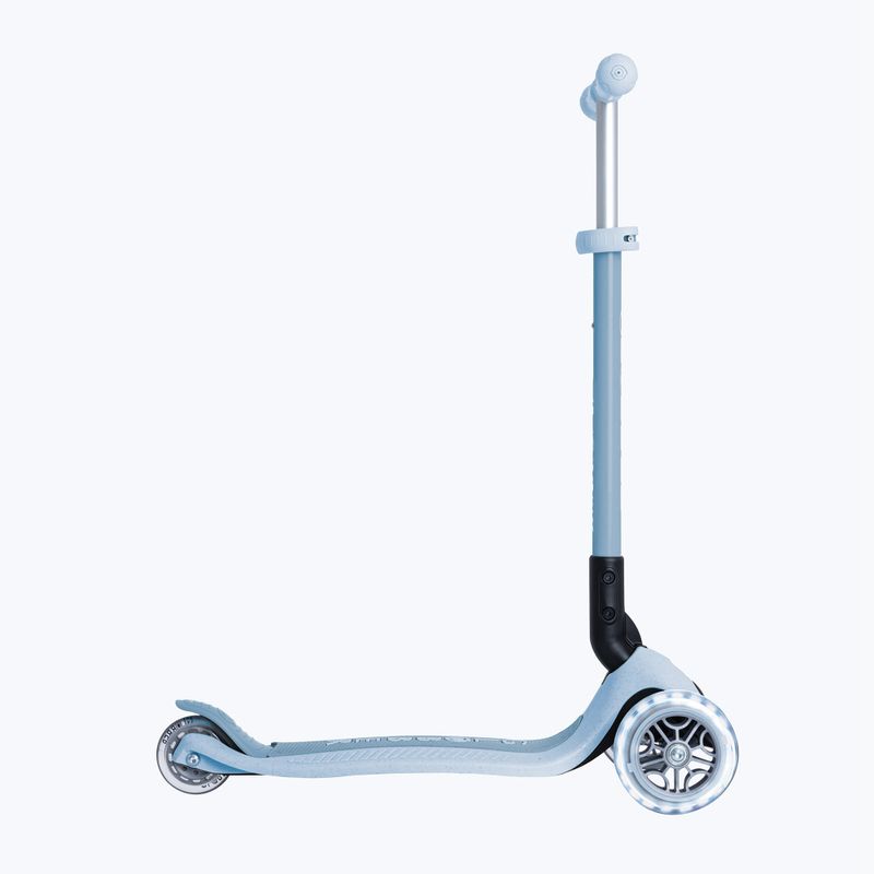 Dětská tříkolová koloběžka Globber Junior Primo Foldable Lights Eco blueberry 2