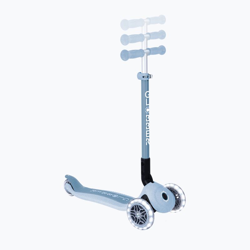 Dětská tříkolová koloběžka Globber Junior Primo Foldable Lights Eco blueberry 9