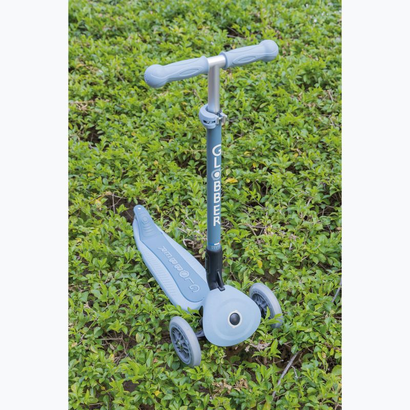 Dětská tříkolová koloběžka Globber Junior Primo Foldable Lights Eco blueberry 10