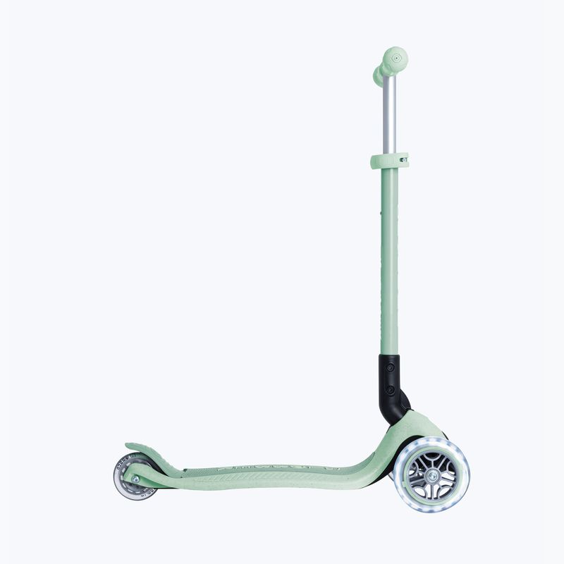 Dětská tříkolová koloběžka Globber Junior Primo Foldable Lights Eco pistachio 2