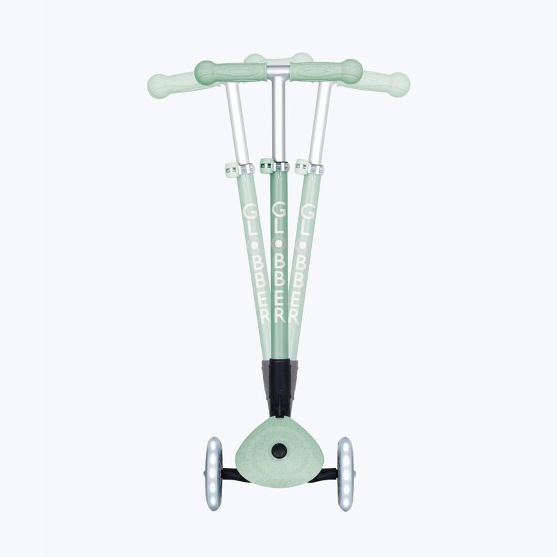 Dětská tříkolová koloběžka Globber Junior Primo Foldable Lights Eco pistachio 7
