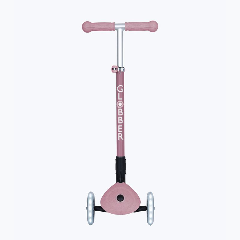 Dětská tříkolová koloběžka Globber Junior Primo Foldable Lights Eco berry 2