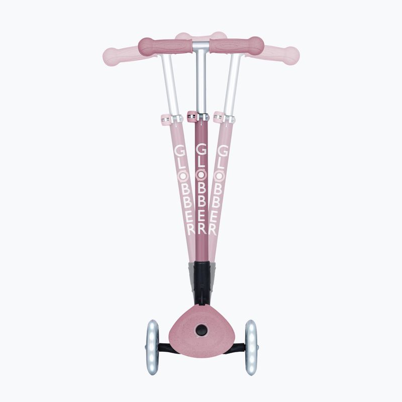 Dětská tříkolová koloběžka Globber Junior Primo Foldable Lights Eco berry 5