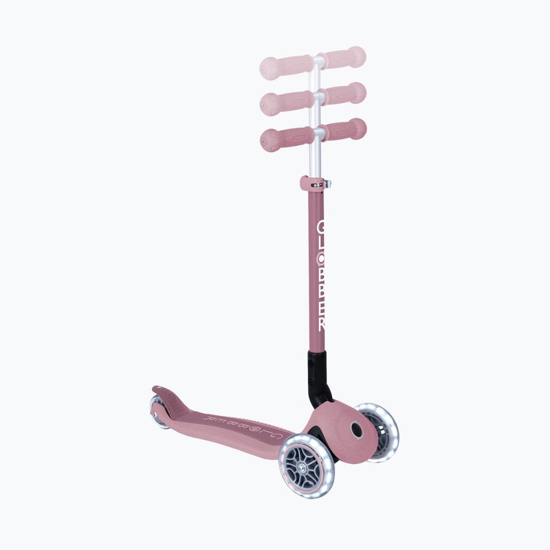 Dětská tříkolová koloběžka Globber Junior Primo Foldable Lights Eco berry 6