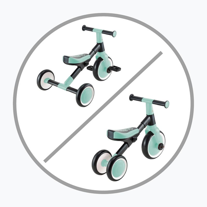 Tříkolové odrážedlo Globber Learning Trike 2w1 mint 13