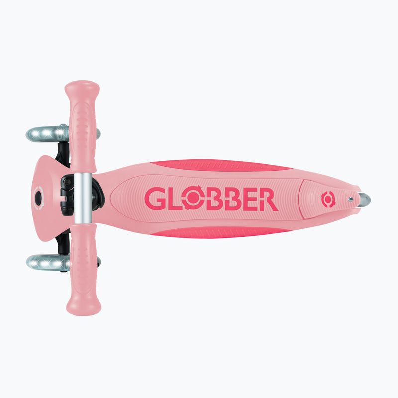 Dětská koloběžka Globber Primo Foldable Plus Lights pastel pink 5