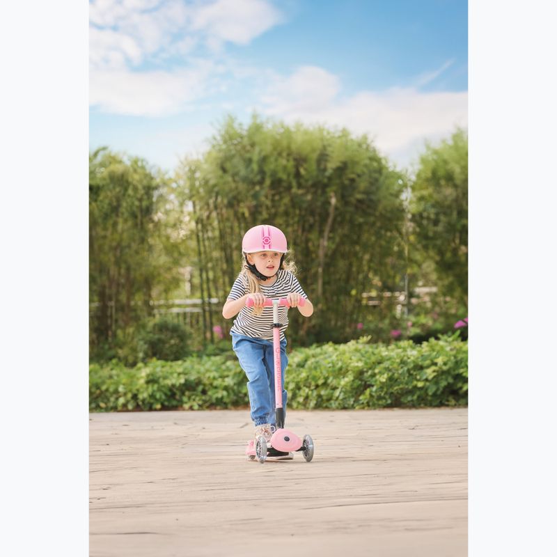 Dětská koloběžka Globber Primo Foldable Plus Lights pastel pink 10