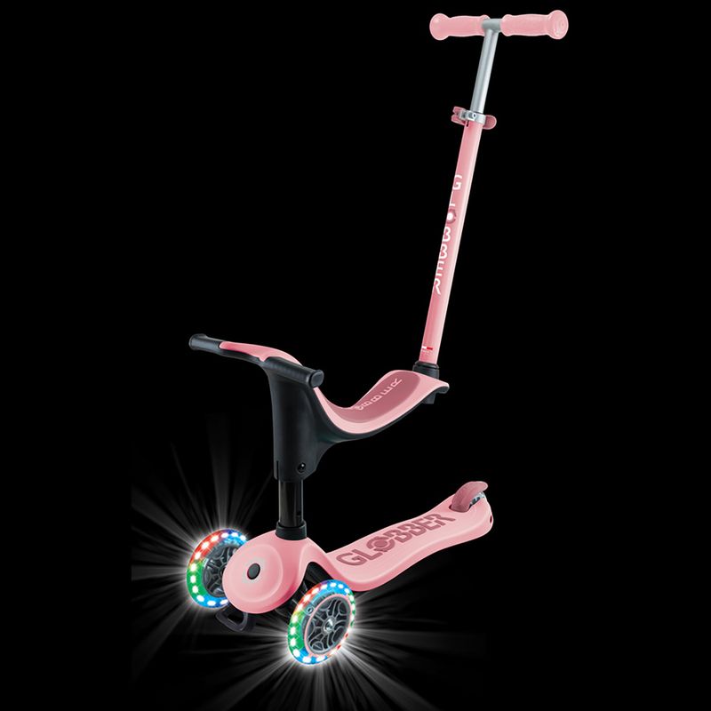Dětská koloběžka Globber Go.Up Sporty Lights pastel pink 4