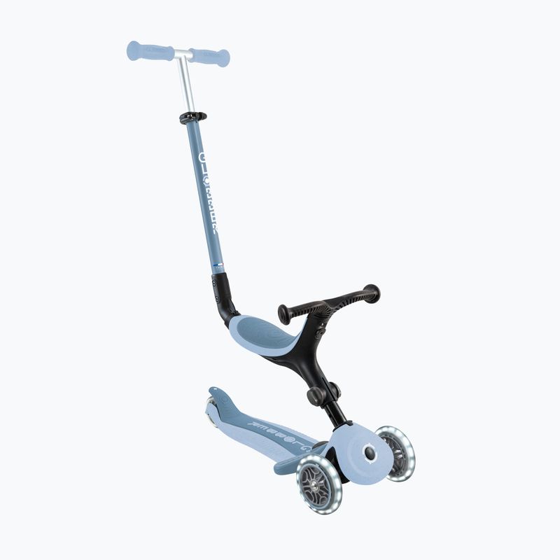 Dětská tříkolová koloběžka Globber Go.Up Active Ecologic Lights blueberry 3