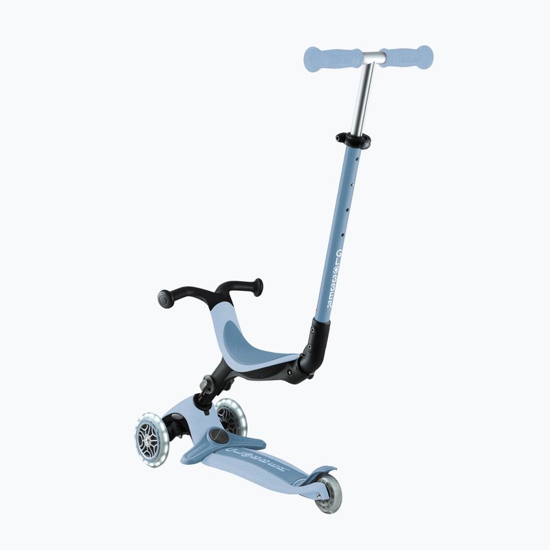 Dětská tříkolová koloběžka Globber Go.Up Active Ecologic Lights blueberry 11