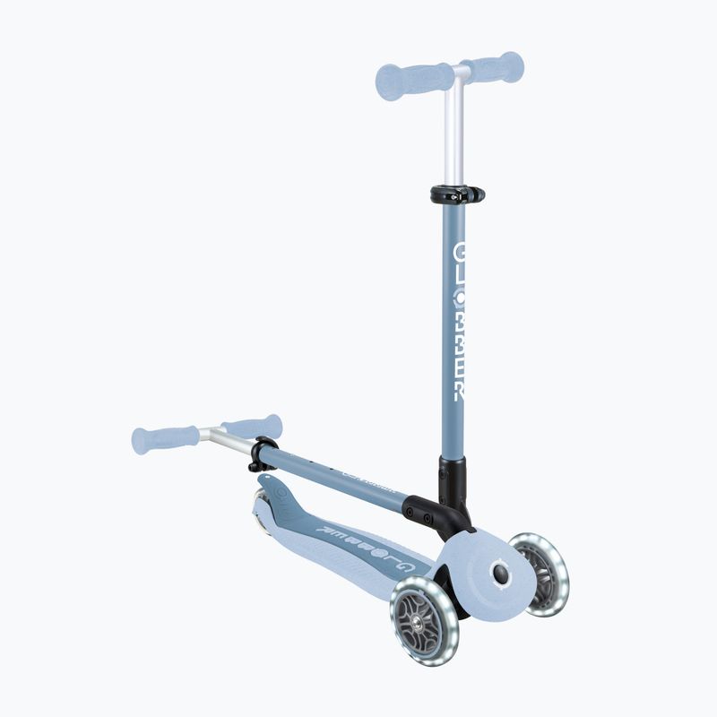 Dětská tříkolová koloběžka Globber Go.Up Active Ecologic Lights blueberry 15