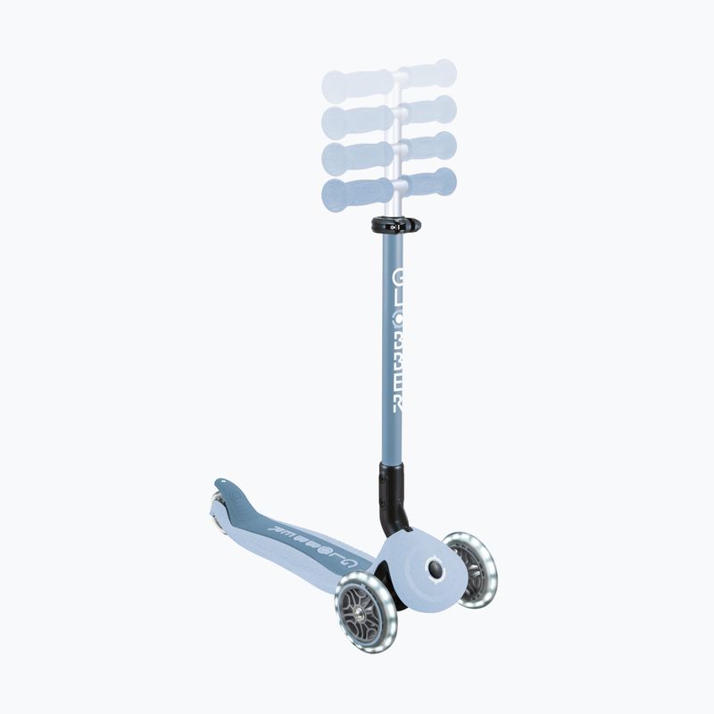 Dětská tříkolová koloběžka Globber Go.Up Active Ecologic Lights blueberry 16