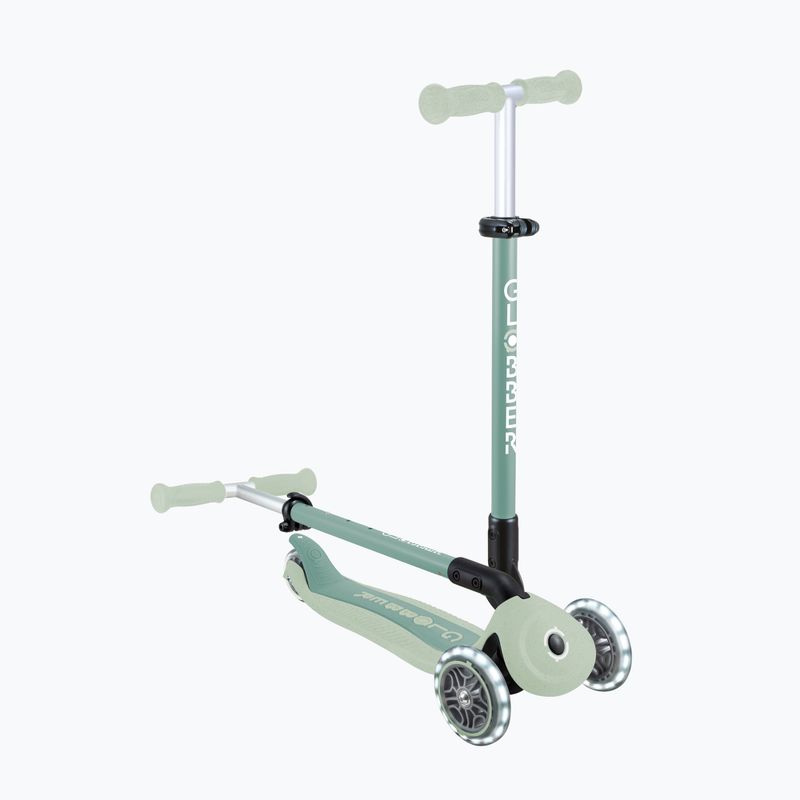 Dětská tříkolová koloběžka Globber Go.Up Active Ecologic Lights pistachio 15