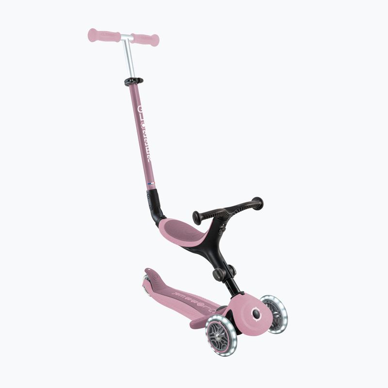 Dětská tříkolová koloběžka Globber Go.Up Active Ecologic Lights berry 3
