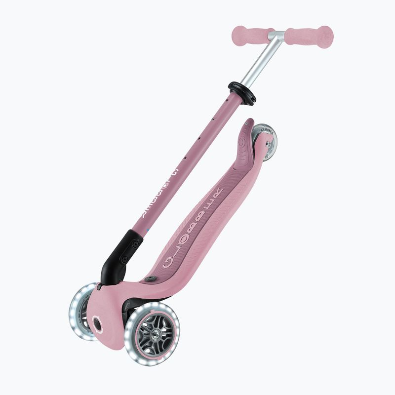 Dětská tříkolová koloběžka Globber Go.Up Active Ecologic Lights berry 15